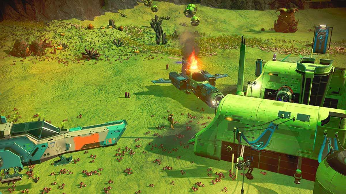 Аварийная капсула цивилизации no mans sky что это
