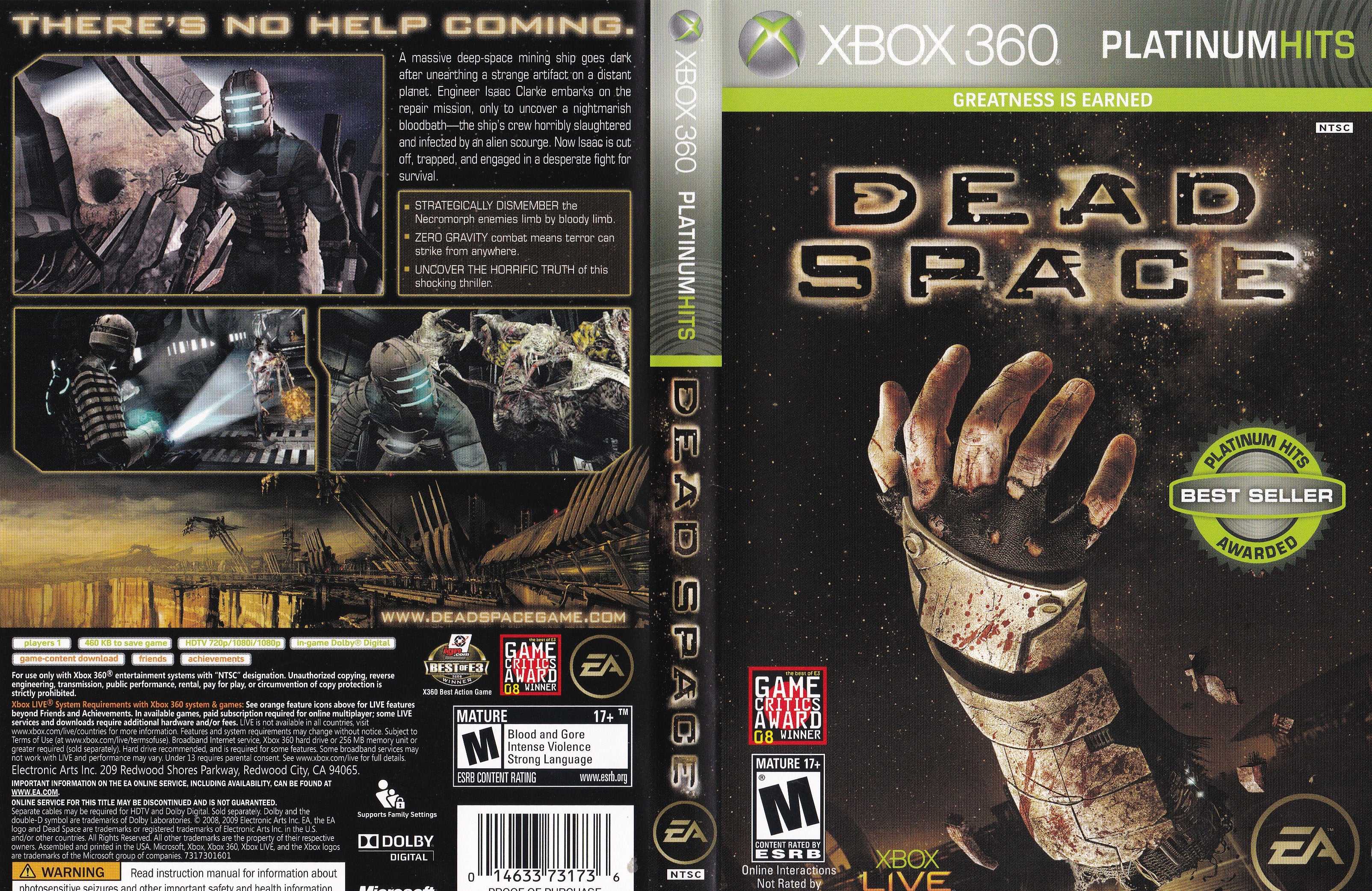 Обзор серии игр dead space • xc-life