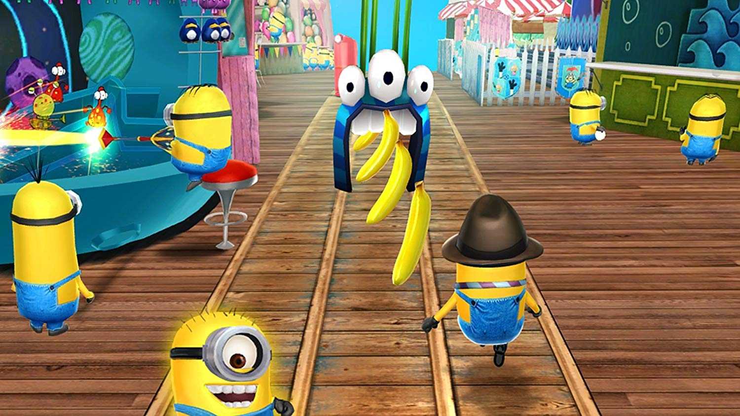 Игру бег за бананами. Миньоны игра. Игра Миньоны пляж. Minion Rush. Игра Повелитель миньонов.