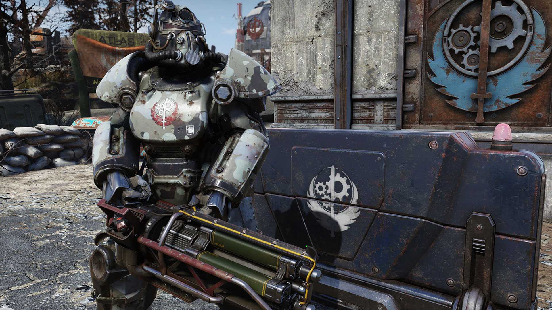 Fallout 4 brotherhood of steel paint фото 82