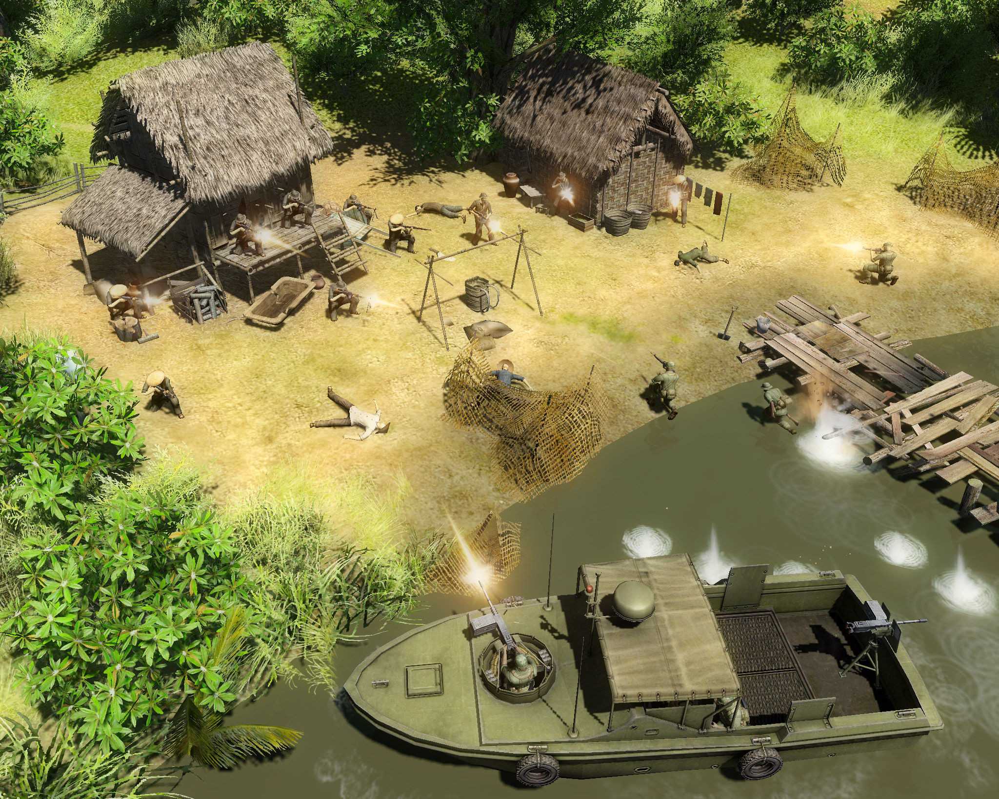 Новые военные игры. В тылу врага 2 диверсанты Вьетнам.