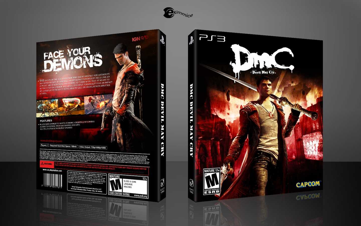 Ps3 devil may. DMC ps3. DMC Devil May Cry ps3 обложка. DMC ps3 Full Cover. DMC Definitive Edition ps3.
