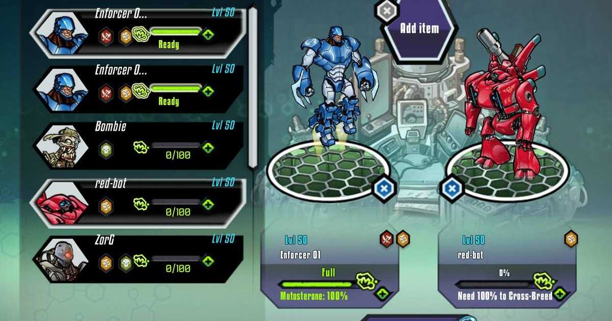Mutants: genetic gladiators на ipad, iphone, андроид