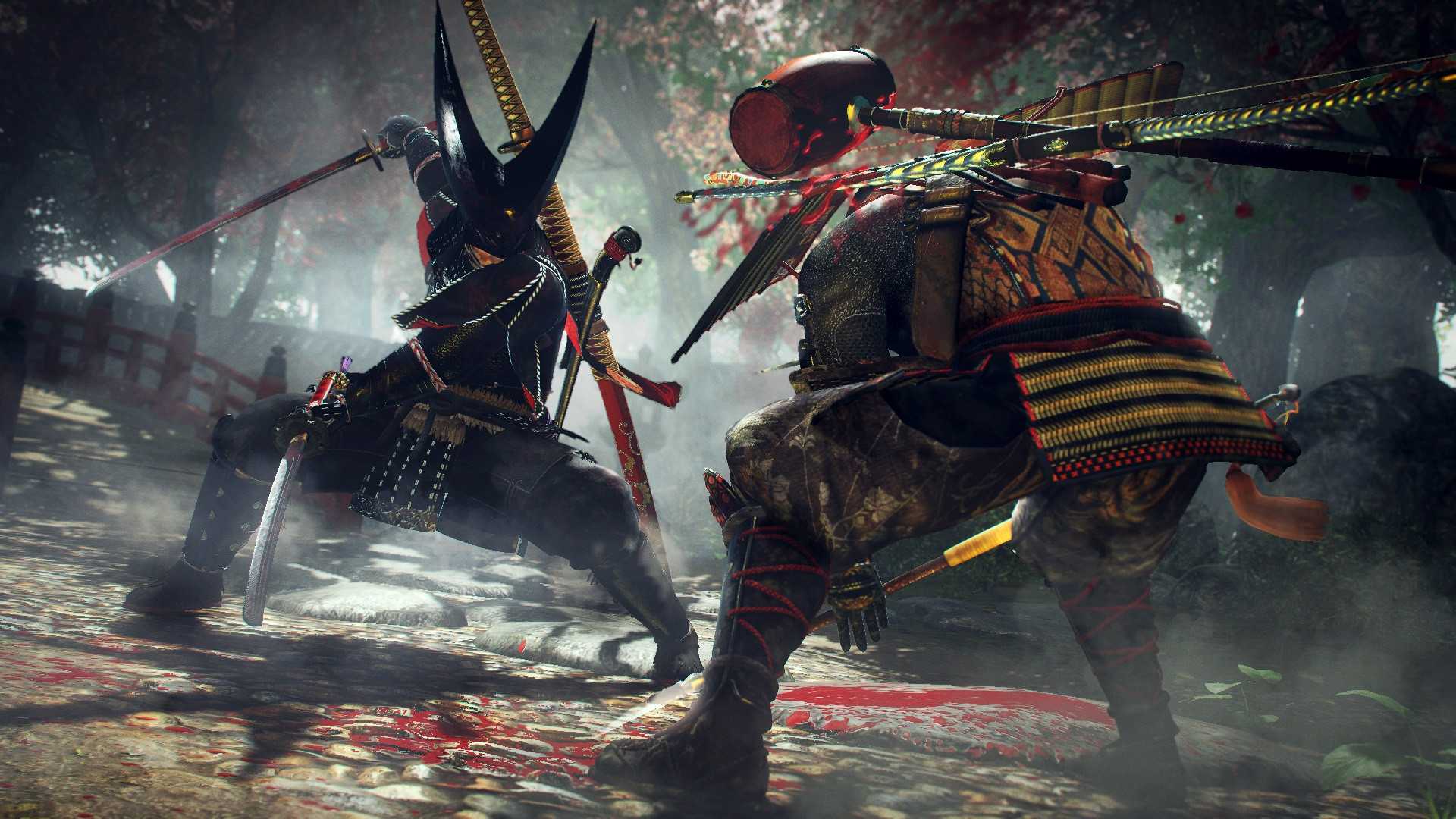 Фото экрана из игры. Nioh 2 1080. Nioh ниндзя дракон. Nioh 2 ниндзя. Nioh 2 Нодати.