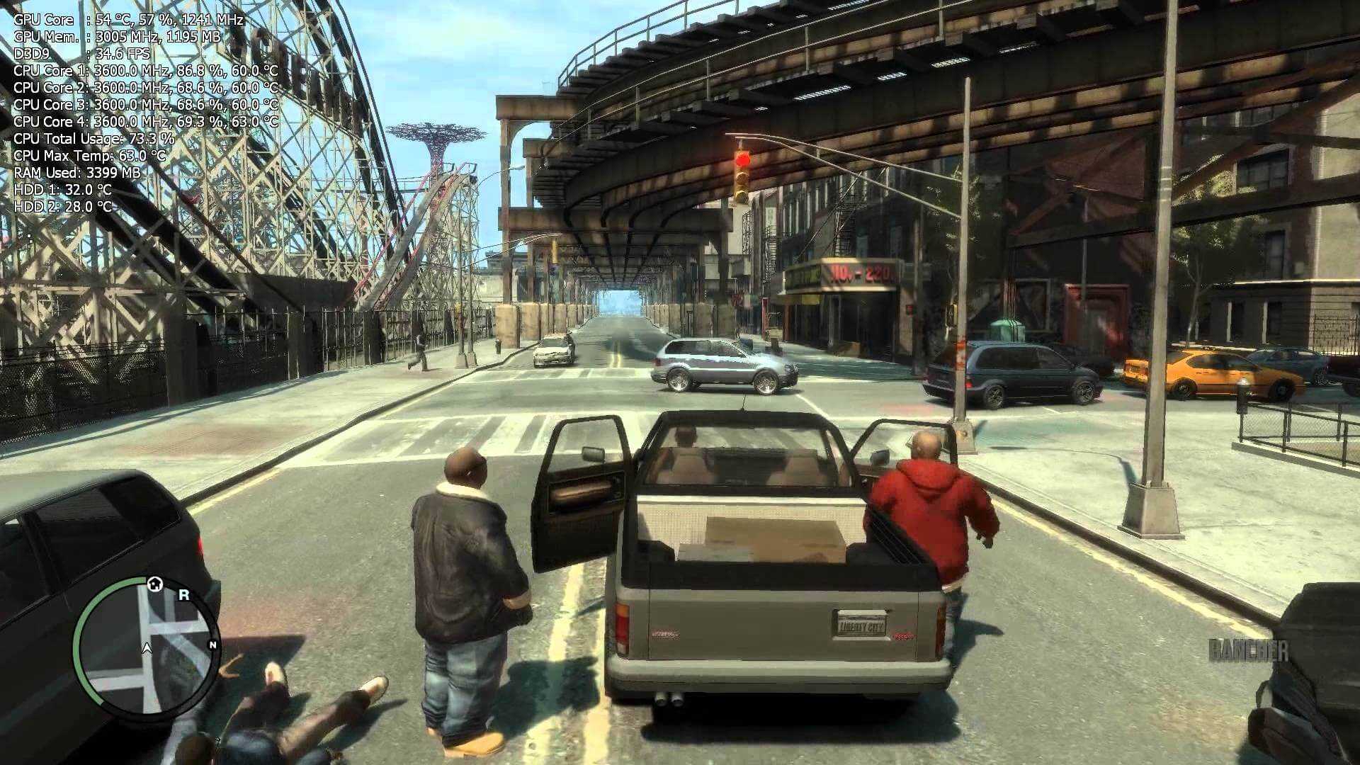 Требования игры гта. GTA Grand Theft auto 4. Ту 4. GTA 4 / Grand Theft auto IV. Grand Theft auto IV геймплей.